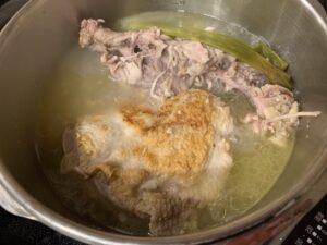 自家製鶏白湯スープ