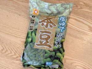 マルちゃん塩茹で茶豆