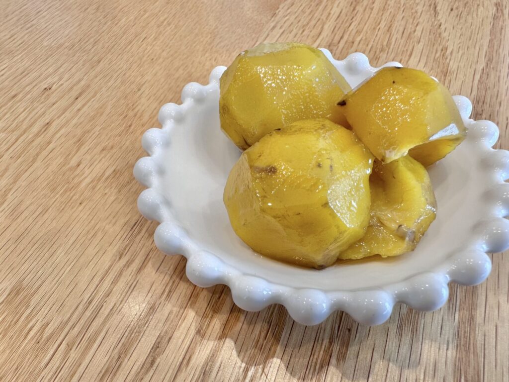 手作りの栗の甘露煮