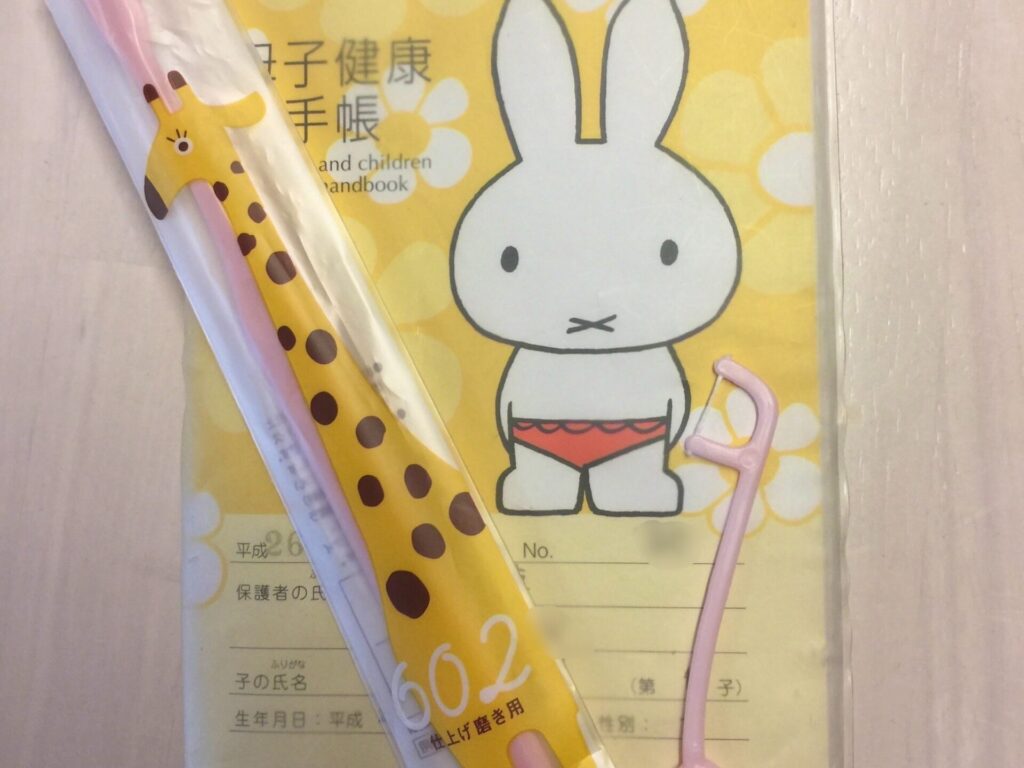 仕上げ磨き歯ブラシ