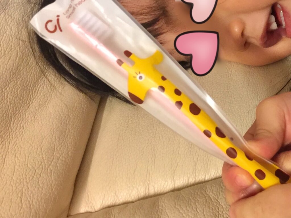 仕上げ磨き歯ブラシ Ci602