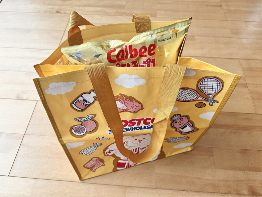 コストコベアが印刷された袋