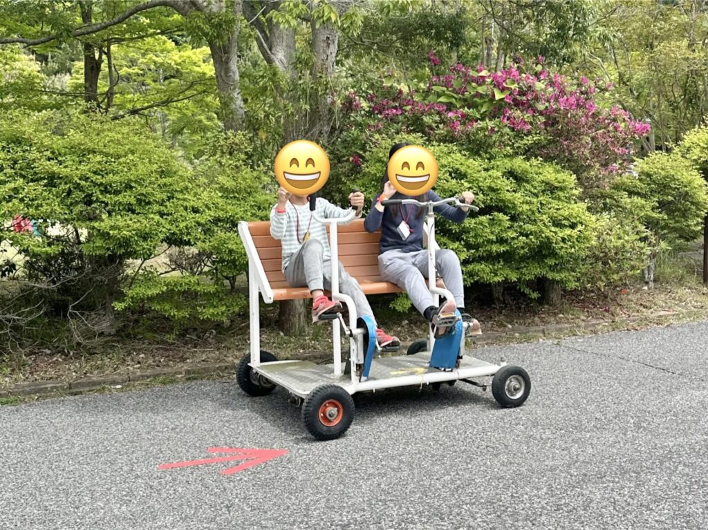 ロマンの森おもしろ自転車