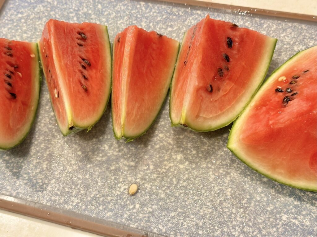 すいかのおすすめの切り方