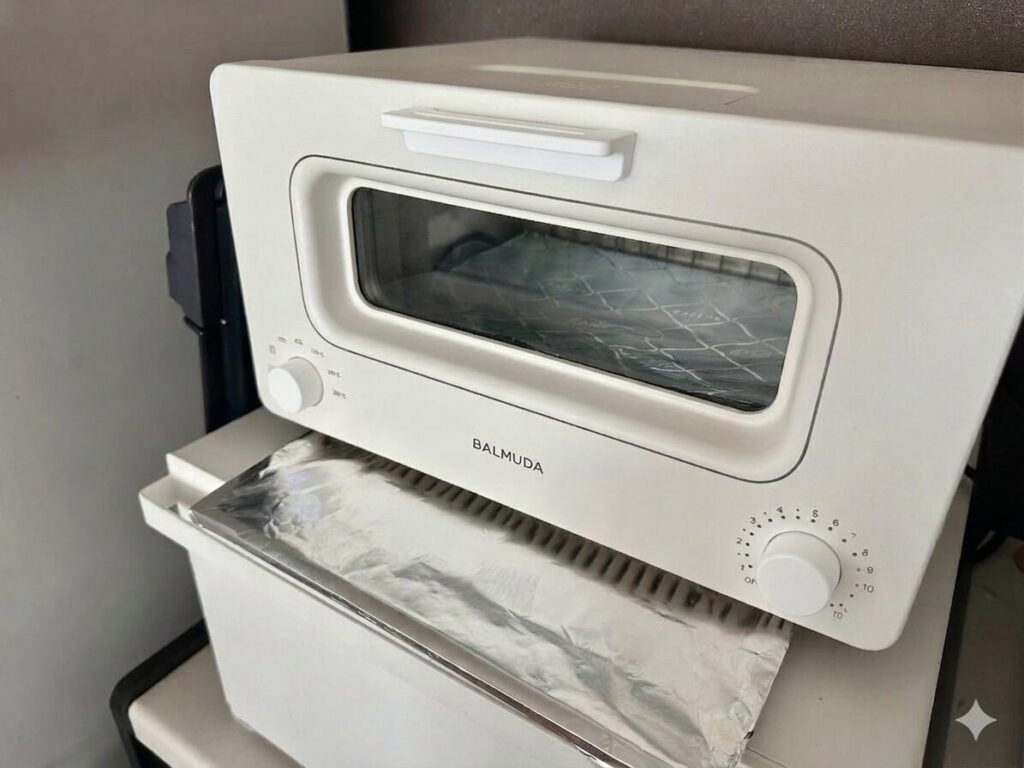 トースターを汚さない工夫
